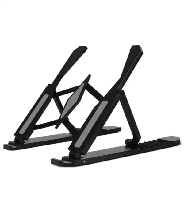 Support Laptop Pliable en Plastique Dur – Léger et Réglable – Image 2