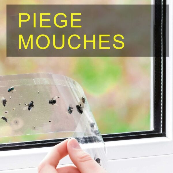 Piège Adhésif pour insectes au fenêtres (10pcs) – Image 3