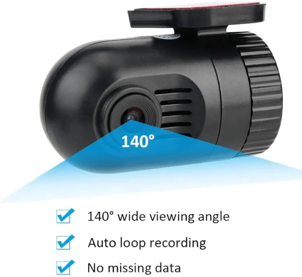 Mini Car Dvr Camera Condenser Driving Recorder Auto Loop Recording – Image 7
