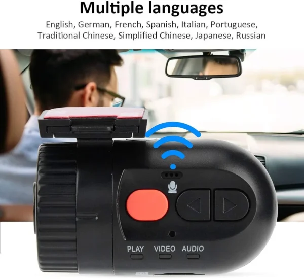 Mini Car Dvr Camera Condenser Driving Recorder Auto Loop Recording – Image 8