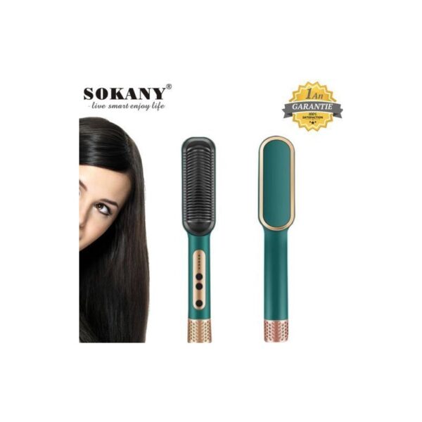 Brosse Lissante Chauffante Professional En Céramique – Image 2