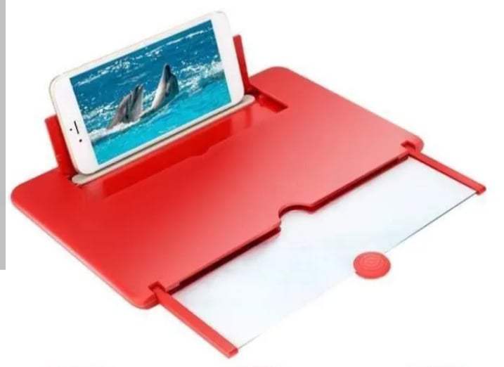 حامل ومكبر شاشة الهاتف بتقنية HD - حماية للعين وتجربة مشاهدة مريحة – Image 3