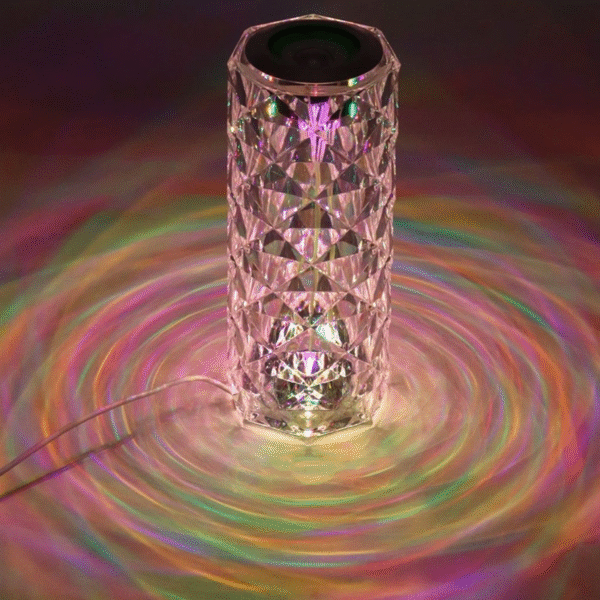 Lampe Musicale en Cristal LED avec Bluetooth & haut-parleur – Image 5