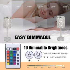 Rose Diamond Table Lamp
