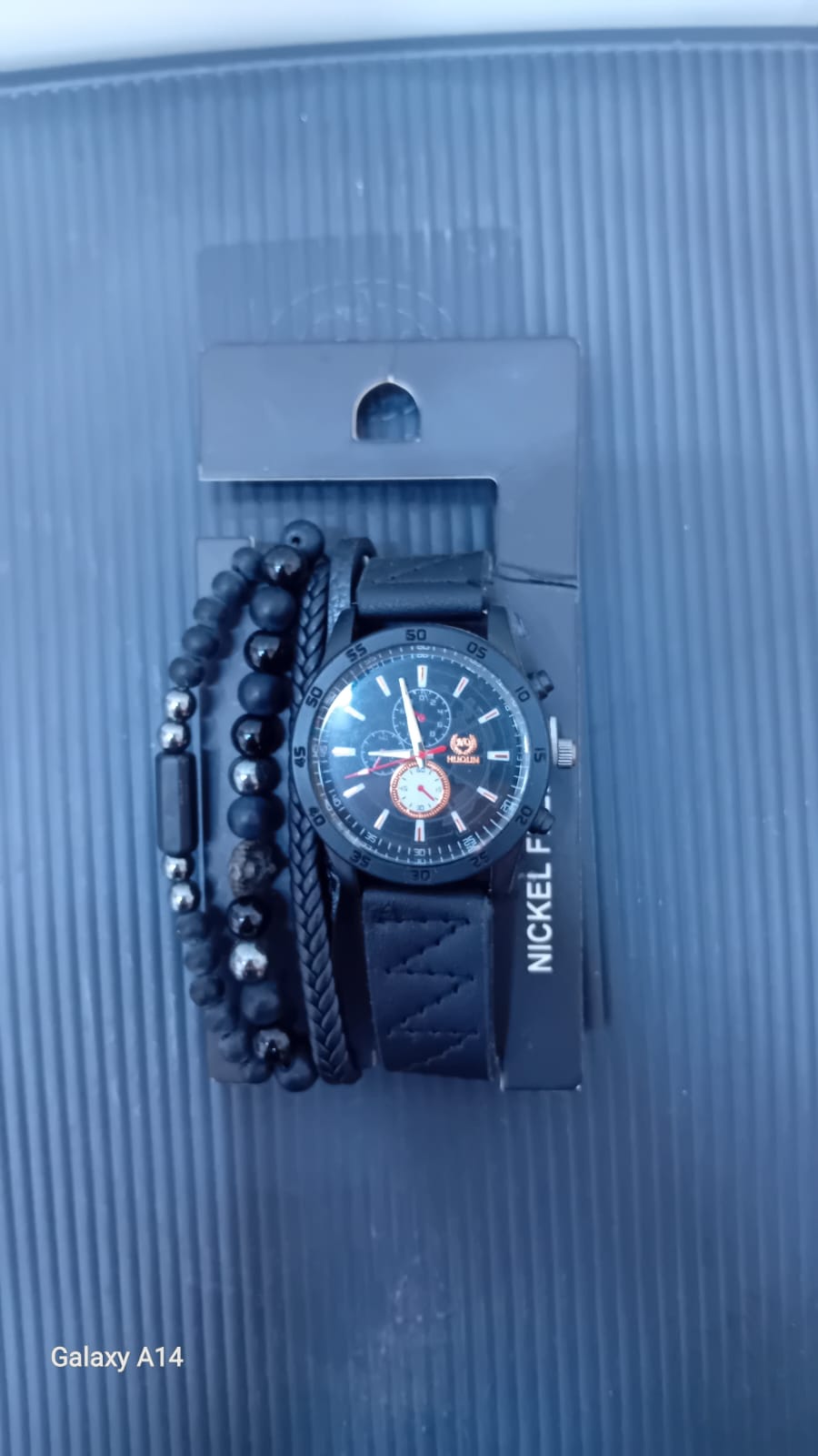 ساعة كوارتز أنيقة للرجال - مقاومة للماء مع تاريخ تلقائي – Image 4