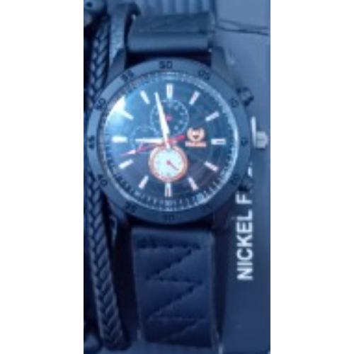 ساعة كوارتز أنيقة للرجال - مقاومة للماء مع تاريخ تلقائي – Image 6