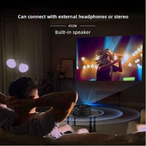 Mini Projecteur Home Cinéma – Compact & Haute Qualité