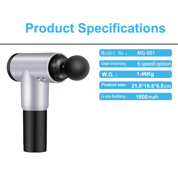 Fascial Gun - Muscle Massage KH-320 – Image 5