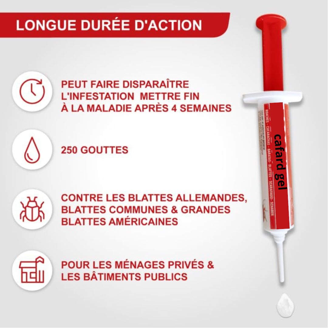 جل قاتل الصراصير CAFARD 50MG - تركيبة قوية وفعّالة للقضاء على الصراصير نهائياً – Image 5