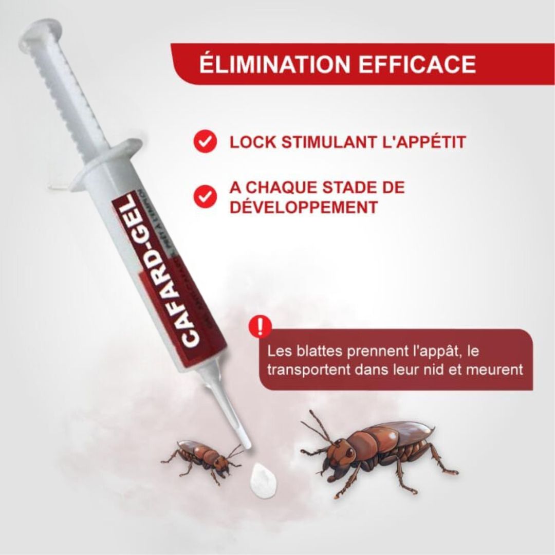 جل قاتل الصراصير CAFARD 50MG - تركيبة قوية وفعّالة للقضاء على الصراصير نهائياً – Image 7