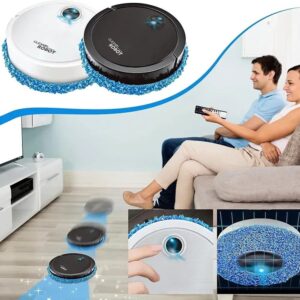 مكنسة كهربائية روبوت ذكية - الحل العصري للتنظيف التلقائي للمنزل، قابلة للشحن USB وهادئة