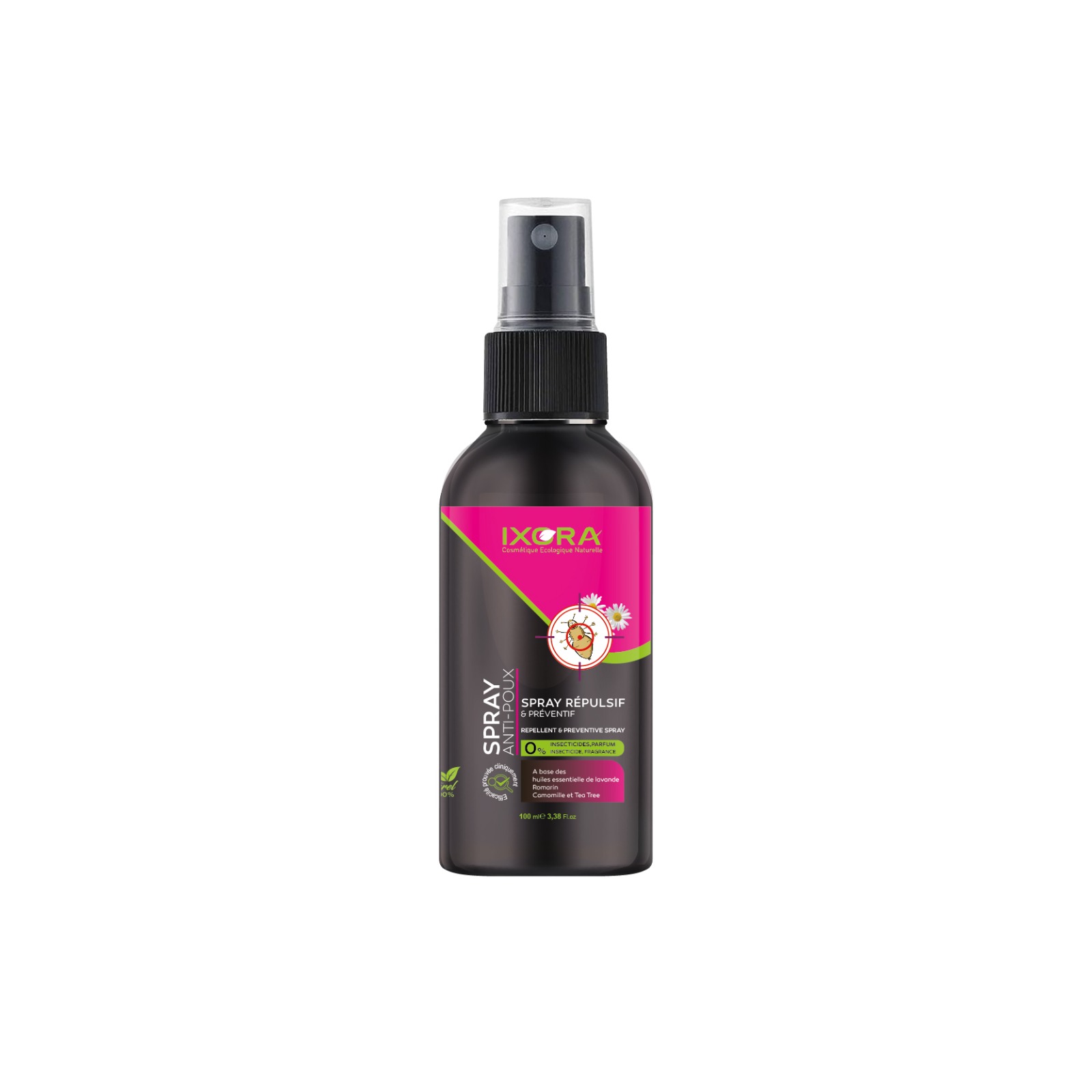 Spray Répulsif Anti-Poux IXORA 100ML – Image 3