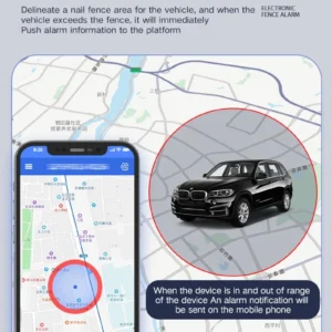 جهاز تتبع GPS مغناطيسي صغير GF-07: تتبع مباشر للسيارات والأشخاص مع تسجيل صوتي