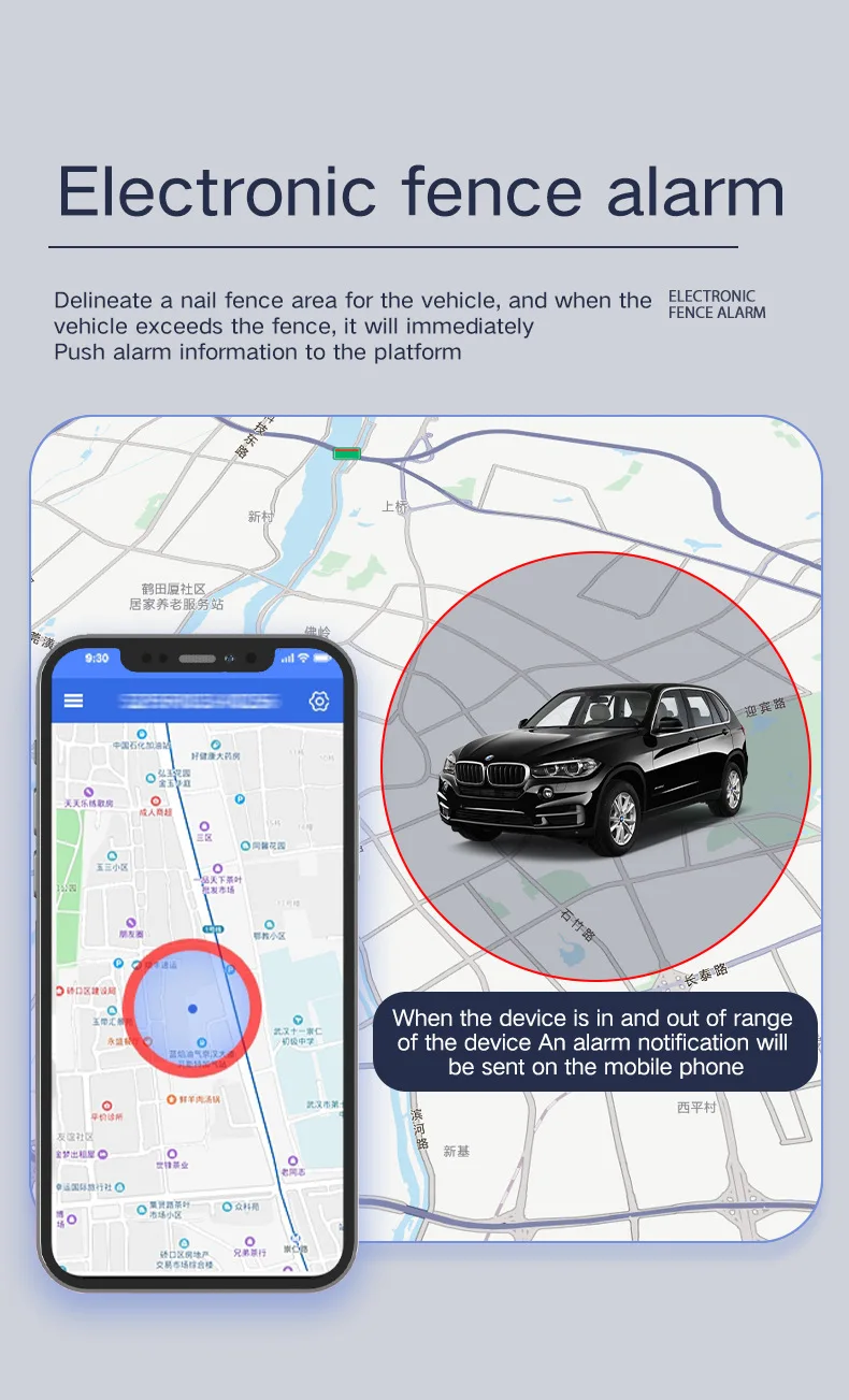 جهاز تتبع GPS مغناطيسي صغير GF-07: تتبع مباشر للسيارات والأشخاص مع تسجيل صوتي