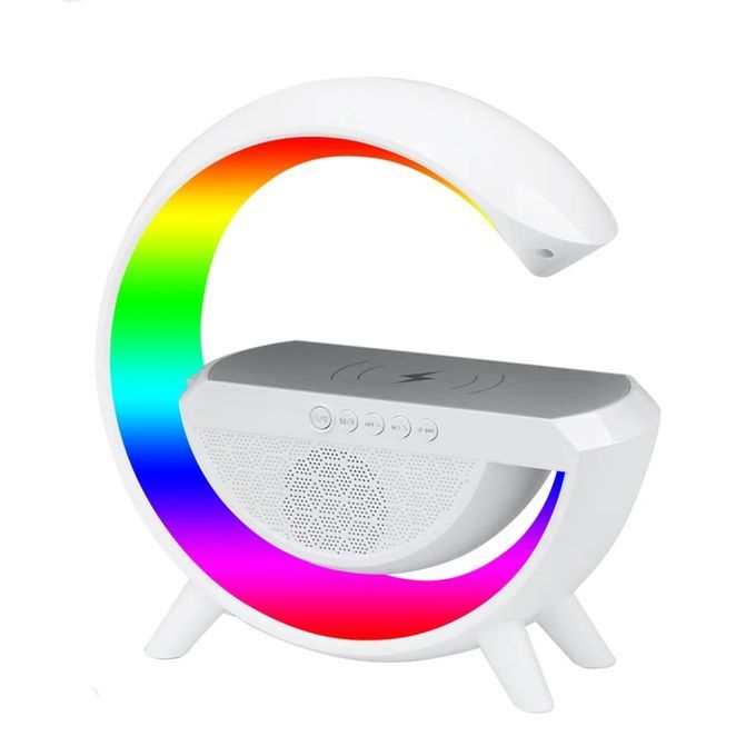 Baffle et chargeur smartphones sans Fil avec jeux de lumière – Image 6