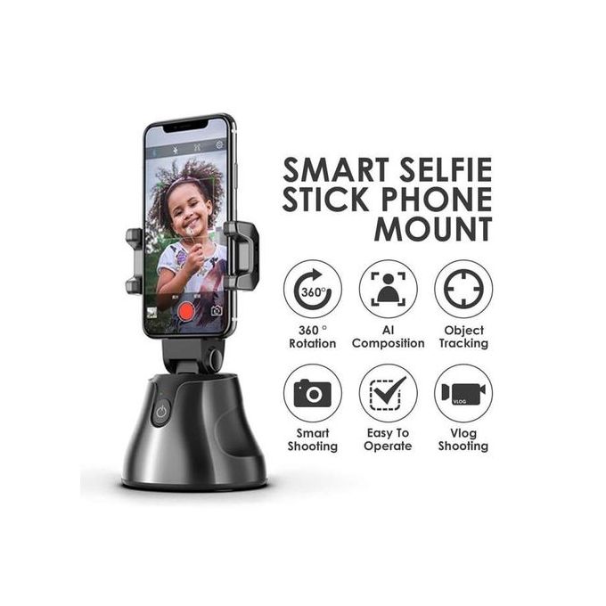 apai genie Trépied connecté intelligent Pro Robot cameraman - Rotation à 360° selfie Support téléphone – Image 2