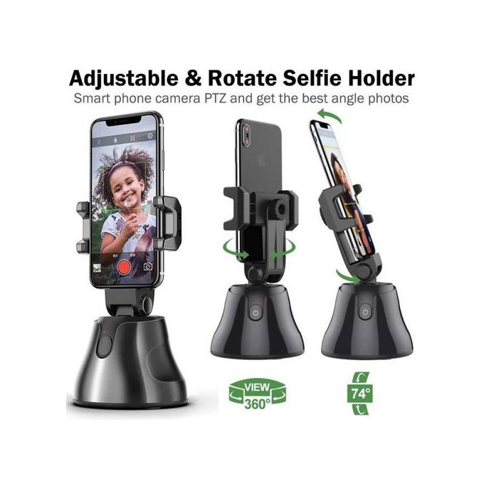 apai genie Trépied connecté intelligent Pro Robot cameraman - Rotation à 360° selfie Support téléphone – Image 3