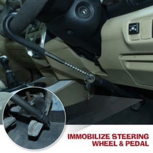 Antivol Serrures de voiture réglables pour volant de sécurité rapide