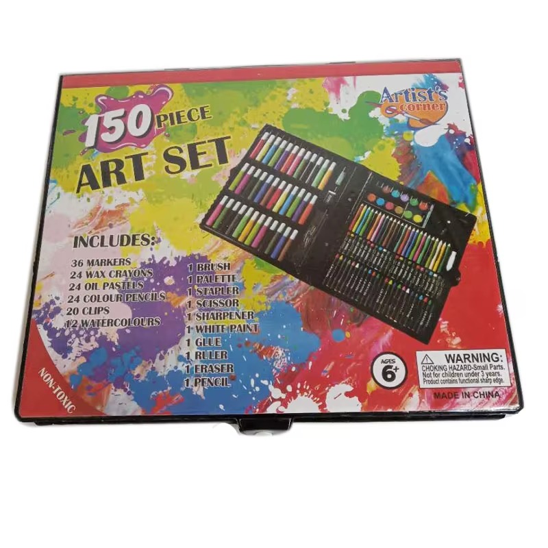Coffret d'art à colorier pour enfants 150 pièces – Image 2
