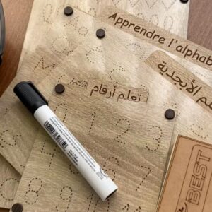 اللوحات التعليمية الخشبية القابلة للمسح