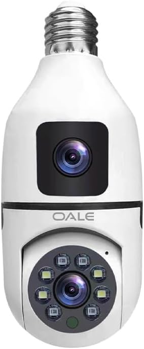 OALE iHome 02 Smart Bulb WiFi double camera -4MP – Image 3